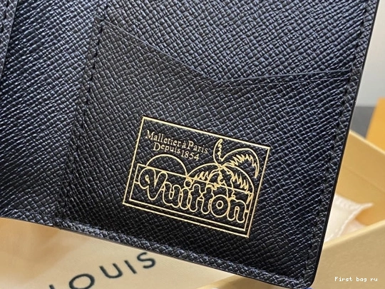 First bag ru cm VUITTON LOUIS Organizer-7.5*11.1*1 Pocket 0730